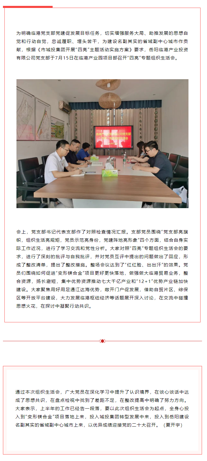 【主題黨日】臨港產(chǎn)業(yè)投資有限公司黨支部召開(kāi)“四亮”專(zhuān)題組織生活會(huì ).png